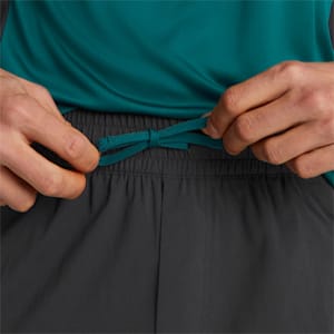 PUMA Fit Woven 7" Men's Training Shorts, Puma Black-Varsity Green